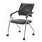 Boss Black Mesh Training Chair with Pewter Frame, PK2 B1806P-BK-2 - alternate 4
